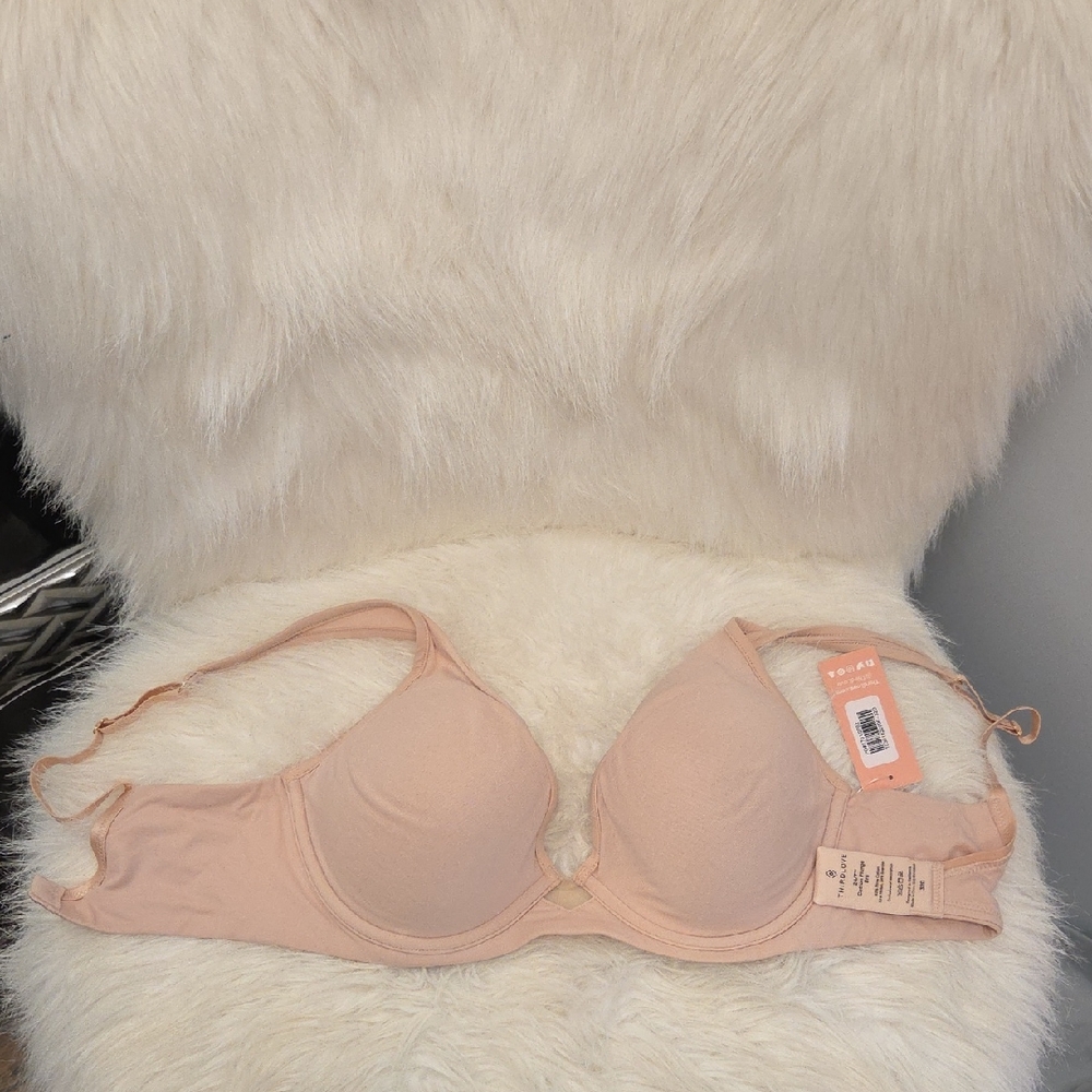 ThirdLove Light Pink Bra Seamless Comfort